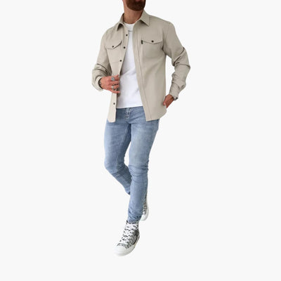 David | Hemdjacke mit Knopfleiste