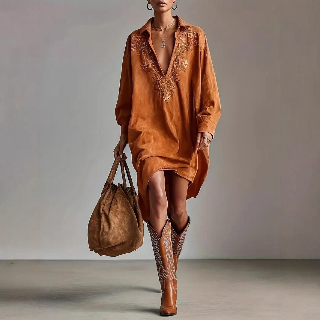 AURÉLIANE | Vintage Stickerei & Bohème-Eleganz