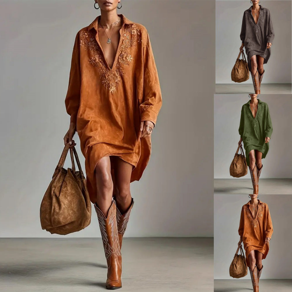 AURÉLIANE | Vintage Stickerei & Bohème-Eleganz