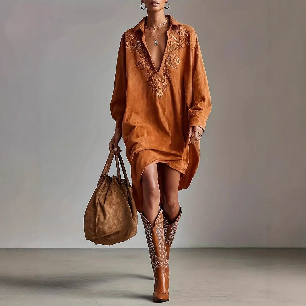 AURÉLIANE | Vintage Stickerei & Bohème-Eleganz